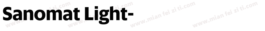 Sanomat Light字体转换